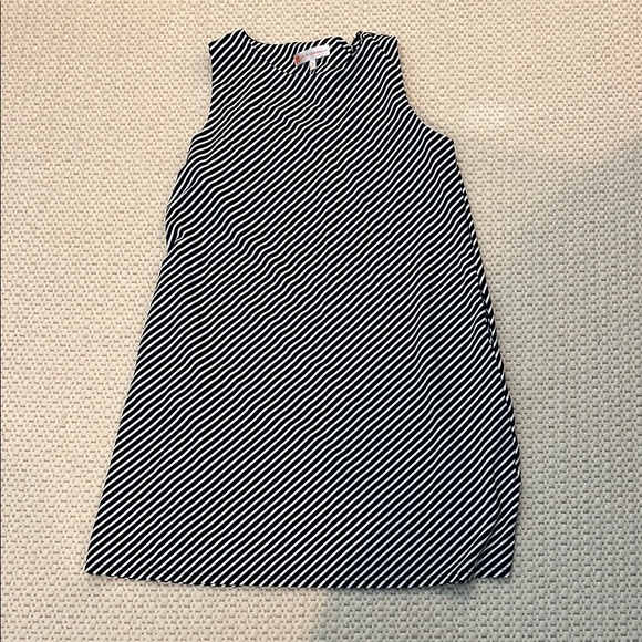 Jude Connally Black and White Striped Dress - Picture 1 of 1
